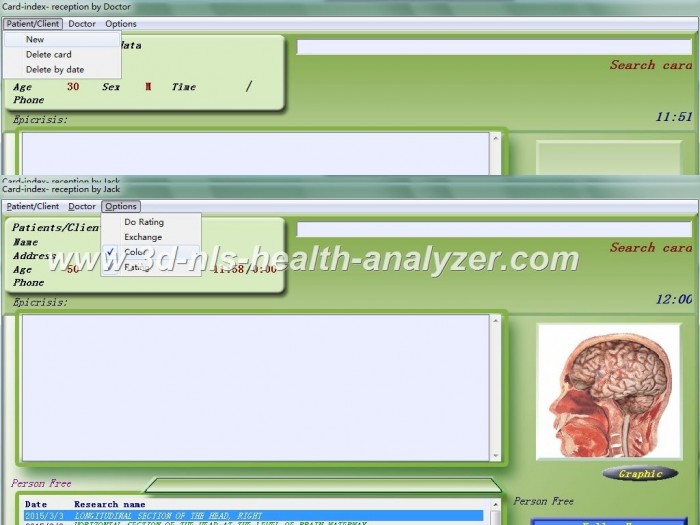 3d nls health analyzer video